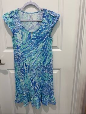Lilly Pulitzer Rejina Hey Hey Soleil Dress XS NWOT